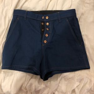 Rag & Bone High-Waisted Denim Shorts